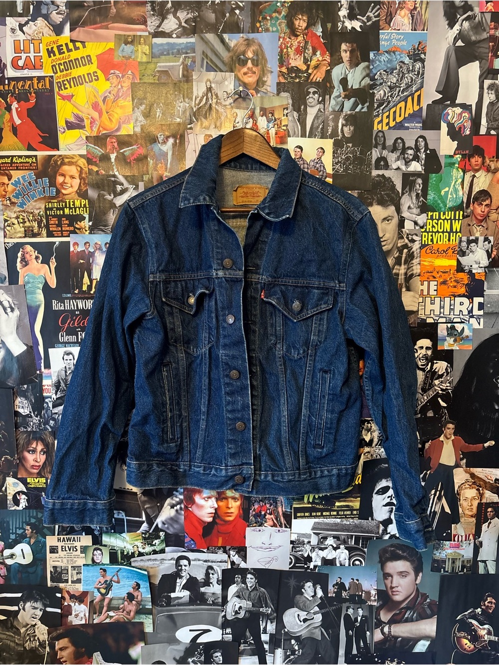 Levi's Dark Blue Denim Trucker Jacket